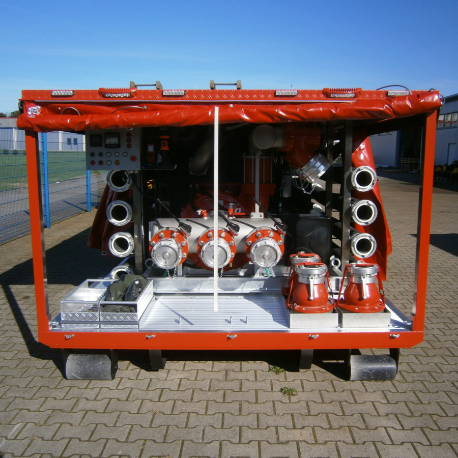 WLF AB Absetzcontainer Feuerwehr Meyer