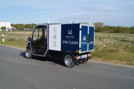 Elektro Reinigungsfahrzeug