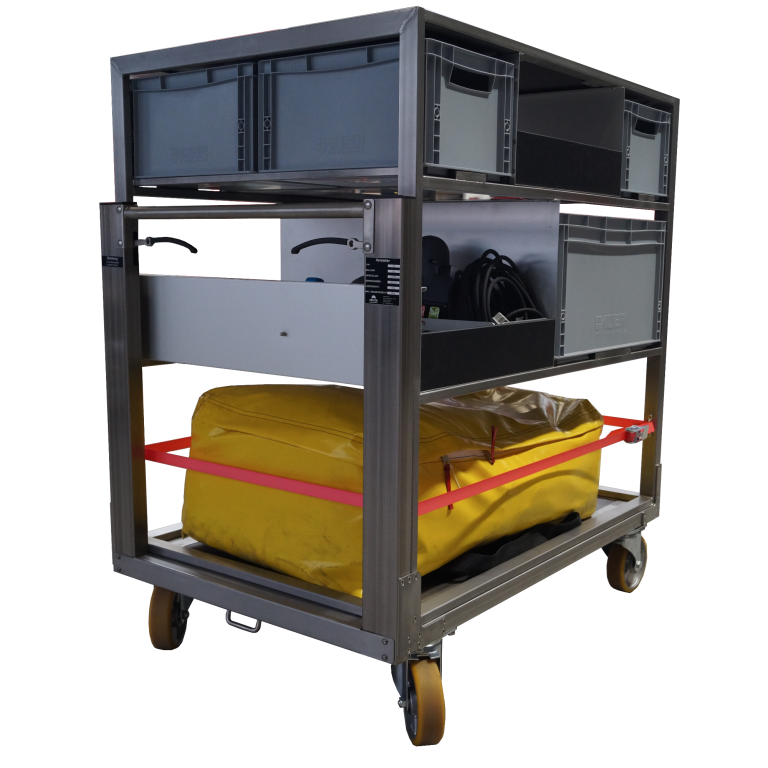 Rollcontainer Zelt Rollcontainer Zelt