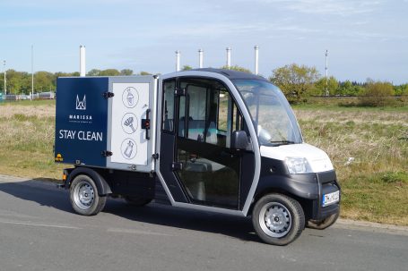 Elektro Reinigungsfahrzeug